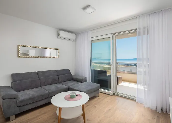 Adriatico - Sea View With Garage Apartamento Makarska